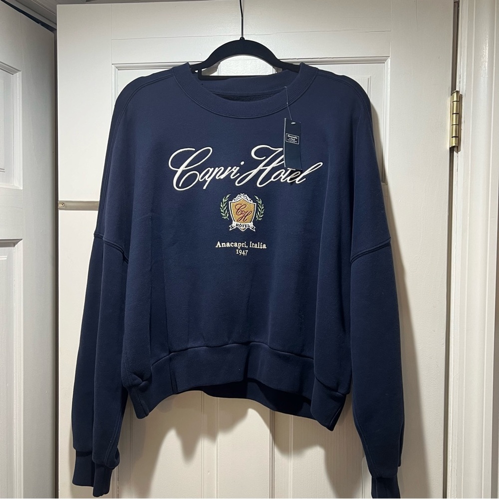 Abercrombie soft a&f collection sweater size xl